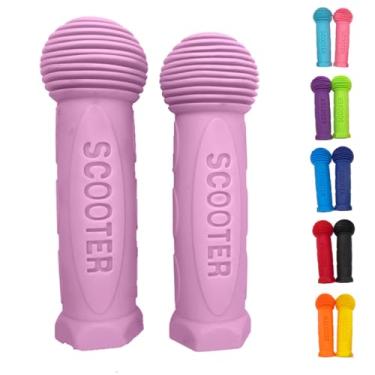 Imagem de 1 par de guidão para scooter para crianças de 2-3-4 rodas, micro kickboard ou micro scooter, acessórios de scooter para crianças, carro de balanço, scooter à deriva, scooter de balanço, carrinho de