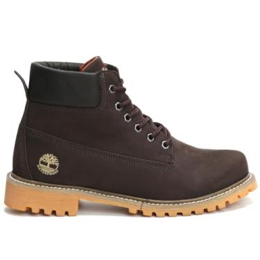 Imagem de Bota impermeável Timberland Inch 6 Masculino Waterproof, Couro hidrofugado (Marrom, BR, Adulto, Numérico, 42)