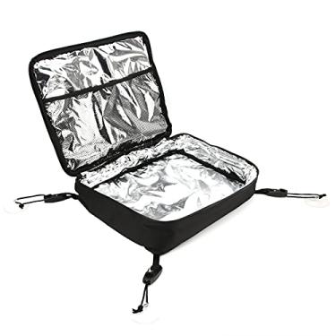 Imagem de Saco de Malha para Paddleboard, Saco de Malha para Remo, Deck de Surf, Ventosa, Preto, 11l, 10 Latas, Cola, 9 Garrafas Pequenas, água Mineral