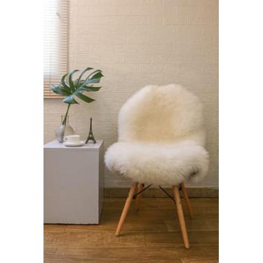 Imagem de Pelego de Ovelha Natural Para Cadeira P Premium