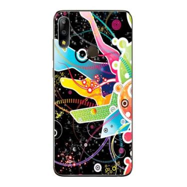 Imagem de Capa Adesivo Skin058 Verso Para Zenfone Max Pro (m2) Zb631kl - KawaSki