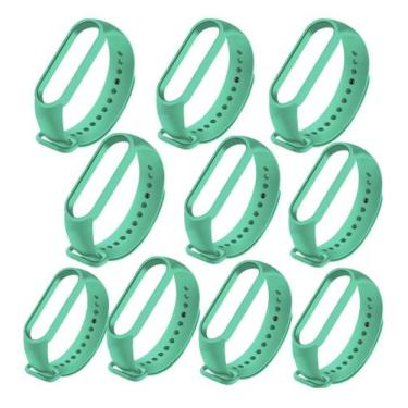 Imagem de Kit Atacado 10 Pulseiras Para Mband 5 E 6 Premium Original - 01Smart, 