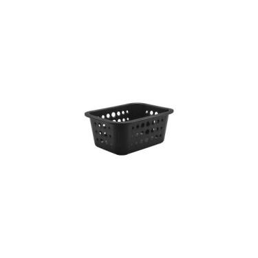 Imagem de Cesta Organizadora Preta 1,5L Ou, U