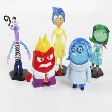 Imagem de Bonecos Divertidamente 2 - Kit Com 5 - Braços Articulados - Toys e toy