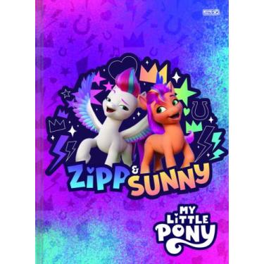 Imagem de Caderno Brochura My Little Pony Escolar Brochurão 80 Folhas - Animativ