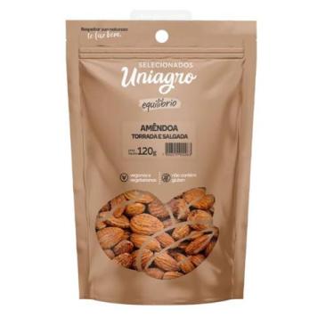 Imagem de Amêndoa torrada e salgada - Uniagro