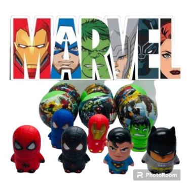 Imagem de 16 UN Brinquedos Herois. Lembrancinha para Festa Herois. Produto Novo 