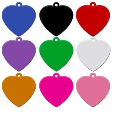 Imagem de Plaquinha de Identificação para pets e animais de estimação com gravaç