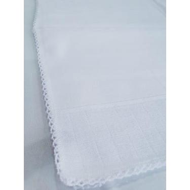 Imagem de Fralda Premium 80X80 C/Barra C/Picueta C/ 6Unidades Valletex, Branco