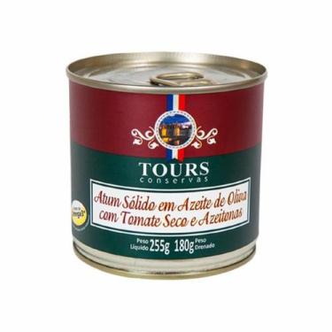 Imagem de Kit 2X: Atum Sólido Em Azeite Com Tomate Seco Tours 255G