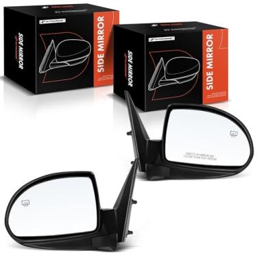 Imagem de A-Premium Par (2) Espelho retrovisor elétrico do lado do motorista e do passageiro - compatível com Hyundai Elantra 2007 2008 2009 2010 - Espelho retrovisor externo externo dobrável manual aquecido -