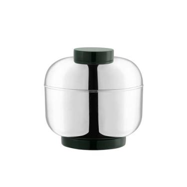 Imagem de Bowl Volupté Pequeno Niquel com Resina Verde - St James