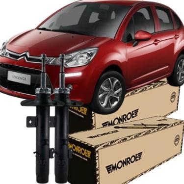 Imagem de Par Amortecedor Dianteiro C3 208 2008 1.2 1.5 1.6 2013 2020 - MONROE