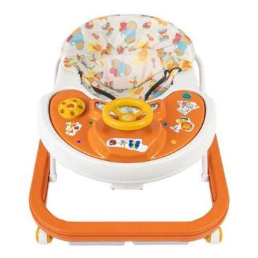 Imagem de Andador Sonoro Infantil 6 A 12 Meses - Styll Baby, Laranja