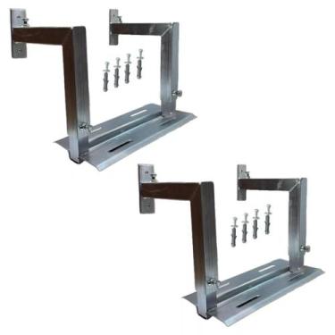 Imagem de KIT 2 Suporte Motor Portão Deslizante Ppa Garen Rcg Rossi, Aéreo, Desl