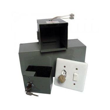 Imagem de Cofre tomada 3b com fundo falso e tomada com interruptor - Voicheve
