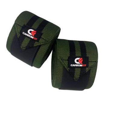Imagem de Faixa de Joelho compreensão elastica  CF  2METROS - CARBONFIT, Verde, 