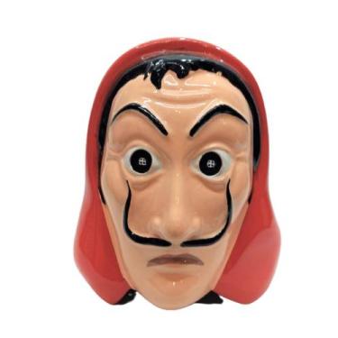 Imagem de Máscara La Casa De Papel,Fibra,Trenzinho da Alegria,Fantasias,LojaOfic