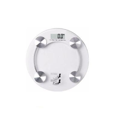 Imagem de Balança De Banheiro Digital  Vidro Temperado Academia 180 Kg - Abelhud