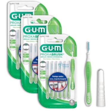 Imagem de Escova Interdental Média  GUM  1.1mm  18 unidades