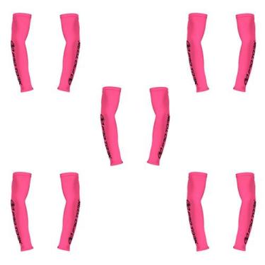 Imagem de Manguito Adulto Pro Tork 5 Unidades, Rosa neon, Único