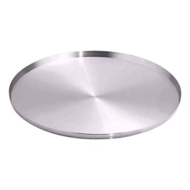 Imagem de Forma Assadeira Bandeja Para Pizza 35cm Redonda Alumínio Jjb