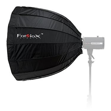 Imagem de Fotodiox EZ-Pro Deep Parabolic Softbox 28 pol. (70 cm) - Softbox dobrável rápido com flash Speedring para Nikon, Canon, Yongnuo Speedlites e mais
