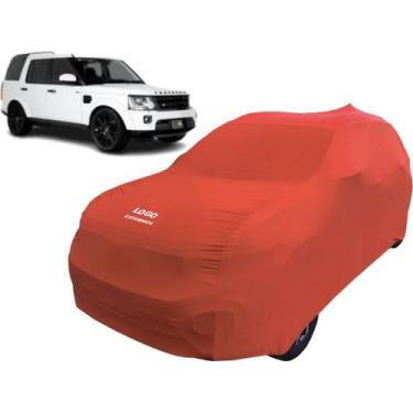 Imagem de Capa De Tecido Helanca Carro Suv Land Rover Discovery 4 - Mz, Vermelha