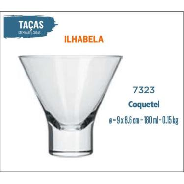 Imagem de Taça Ilhabela 180ml - Drink Coquetel Batida - Nadir Figueiredo
