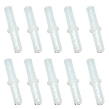 Imagem de 10 Conexão para Mangueira 4mm Aquario Silicone União Emenda - Hanimal