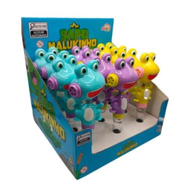 Imagem de Sapo Malukinho - Candy Toy com Chocalho (12 Unidades) - Royal Toys