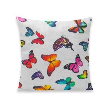 Imagem de Capa de Almofada Lisas e Estampadas c/ Zíper 40x40cm Gorgurinho - RAFA