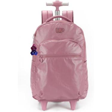Imagem de Mochila com Rodinhas Crinkle Rose Up4You - Luxcel