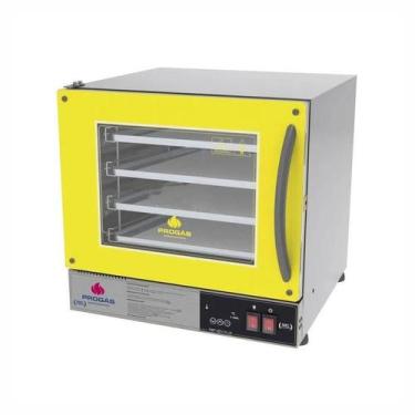 Imagem de Forno Turbo Fest Oven Plus Elétrico 110V Amarelo Progás - Progas, 110V