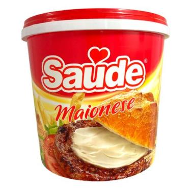 Imagem de maionese tradicional rende muito  pote 3kg - SAUDE