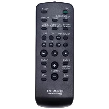 Imagem de Controle remoto de substituição RM-AMU053 compatível com o sistema de componentes Sony Mini HiFi MHC-GTR555 MHC-GTR888 MHC-GTR77 MHC-GTR88 MHC-GTR33 MHC-GTR55 MHC-GTR7 MHC-GTZ3 MHC-GTZ5 MHC-GTZ4