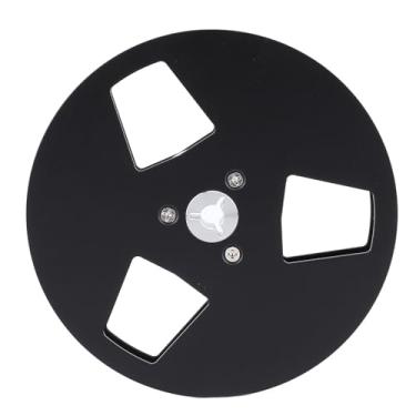 Imagem de Carretel de Fita Vazio de 1/4 de Polegada, 3 Furos Carretel de Fita de Som Aberto Universal de 5 Polegadas Carretel Vazio, Baixo Ruído Carretel Vazio para Carretel Cubo Pequeno