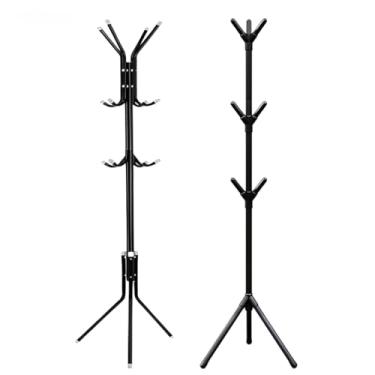 Imagem de Cabideiro Chão Roupas Ganchos Organizador Casaco Chapéu(12 Ganchos)