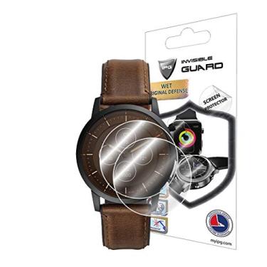 Imagem de IPG Protetor de tela para smartwatch masculino Fossil Collider Hybrid (2 unidades) Película transparente ultra HD invisível antiarranhões - suave/autorcura/sem bolhas - para Collider