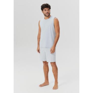 Imagem de Pijama Curto Masculino Com Regata Hering-Masculino