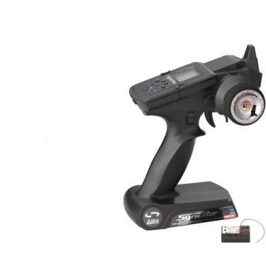Imagem de Rádio Controle Automodelo Kyosho Syncro 2CH KT-201 82119B, Preto