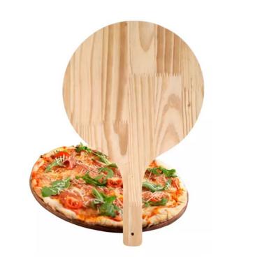 Imagem de Tabua de Pizza em madeira 44Cm X  34Cm