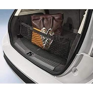 Imagem de Rede de carga de malha elástica automotiva estilo envelope para Toyota C-HR Limited XLE 2018 - 2022 - Organizador e armazenamento de porta-malas premium - Rede de bagagem para crossover - Melhor