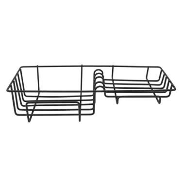 Imagem de Suporte de Parede para Chuveiro, Saboneteira, Organizador de Banheiro, Lavatório, Sem Perfuração, Rack de Armazenamento