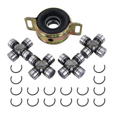 Imagem de Xiaoyudou Driveshaft 4X U-Joints E Rolamento De Suporte Central Adequados Para Toyota Tacoma 4Wd 1995-2004 Substitui 37230-0K040 04371-30020, 04371-30041, 04371-35020, 04371-35051, 5-1510X