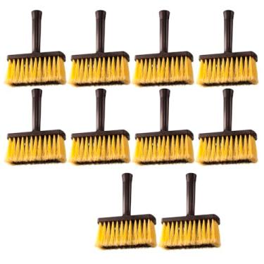 Imagem de 10 Trincha Broxa Para Pintura Rusticas Pedreiro 15cm Atlas