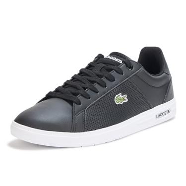 Imagem de Lacoste Tênis feminino Lite Base, Preto/branco, 39