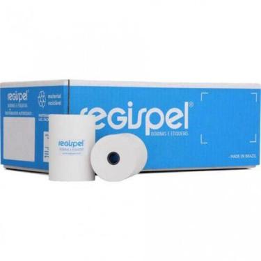 Imagem de Kit Bobina Termica 80mmX30m Branca Regispel, 5