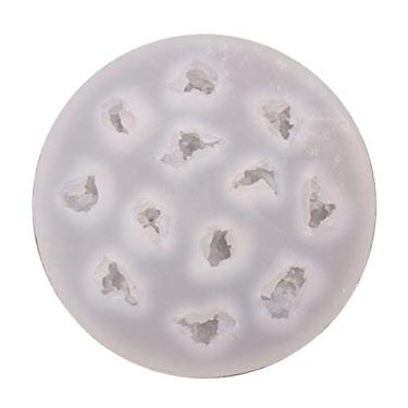 Imagem de QIXIAMO Molde de silicone 3D em forma de pipoca doce chocolate gelatina moldes para fazer bolos 12 cavidades ferramentas de molde de cozimento de sabão, 11 cm