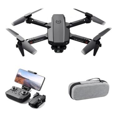 Imagem de Mini drone Lansenxi LSXT6 Single camera com câmera 4K preto 2.4GHz 2 b